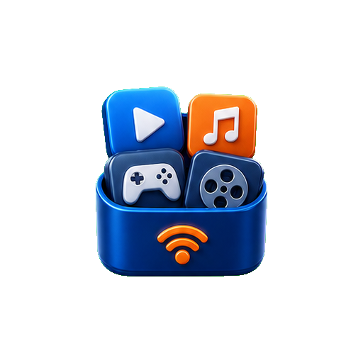 Icone 3D de beneficios e apps StarNet