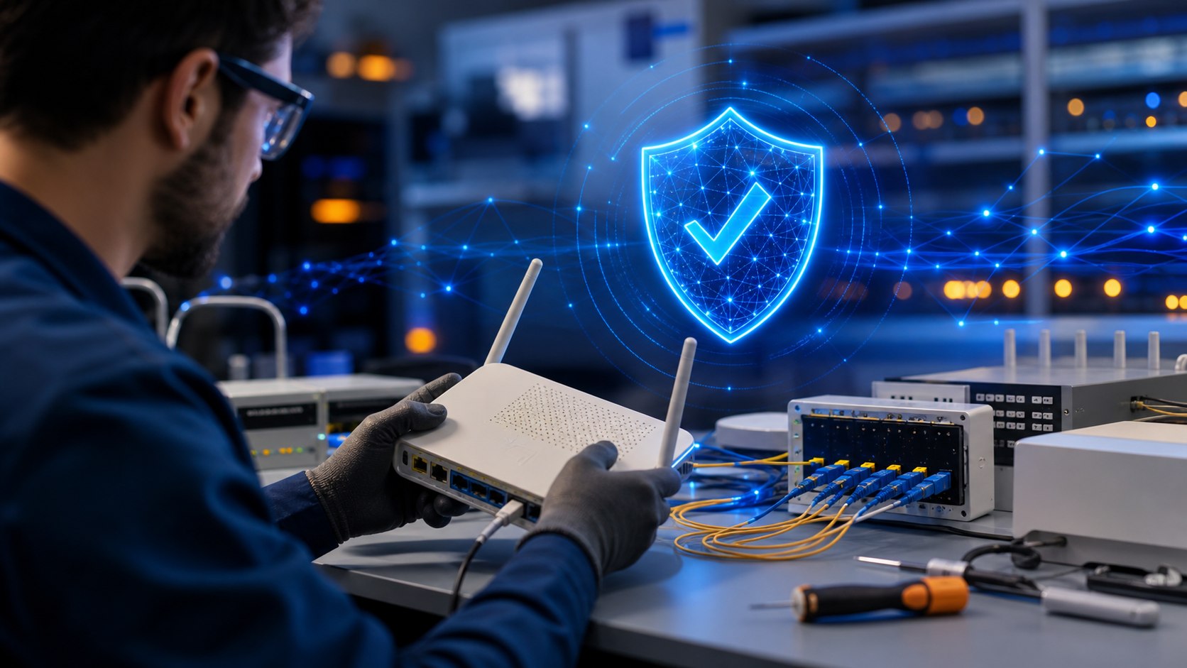 Equipamentos de internet homologados e seguros