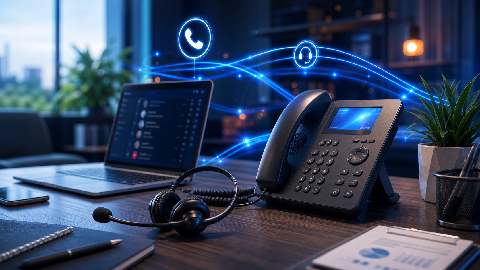 Telefonia residencial e empresarial
