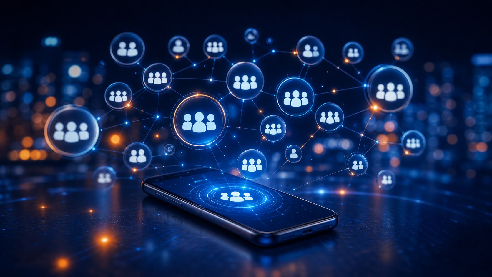 Comunidades digitais e grupos conectados