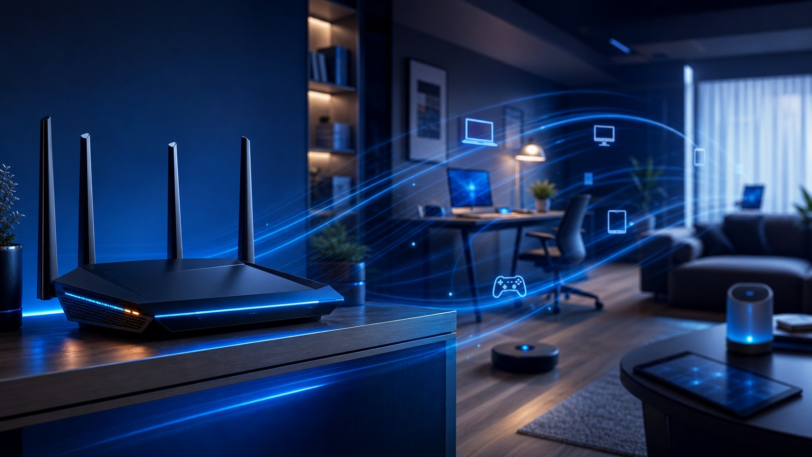 Roteador premium para Wi-Fi de nova geração